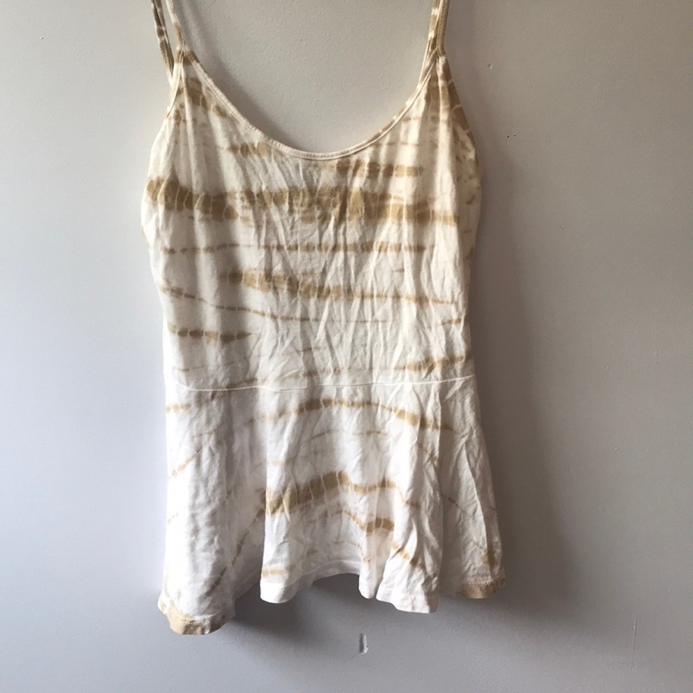 Peplum tank top